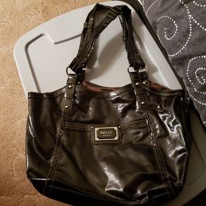 Relic black handbag